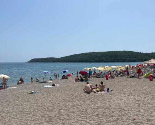 Montenegro beach and landscape