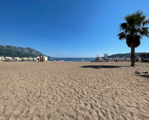 Montenegro beach and landscape