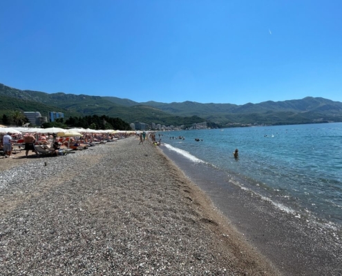 Montenegro beach and landscape