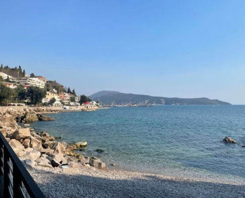 Montenegro beach and landscape